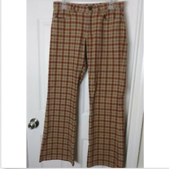 abercrombie and fitch plaid pants